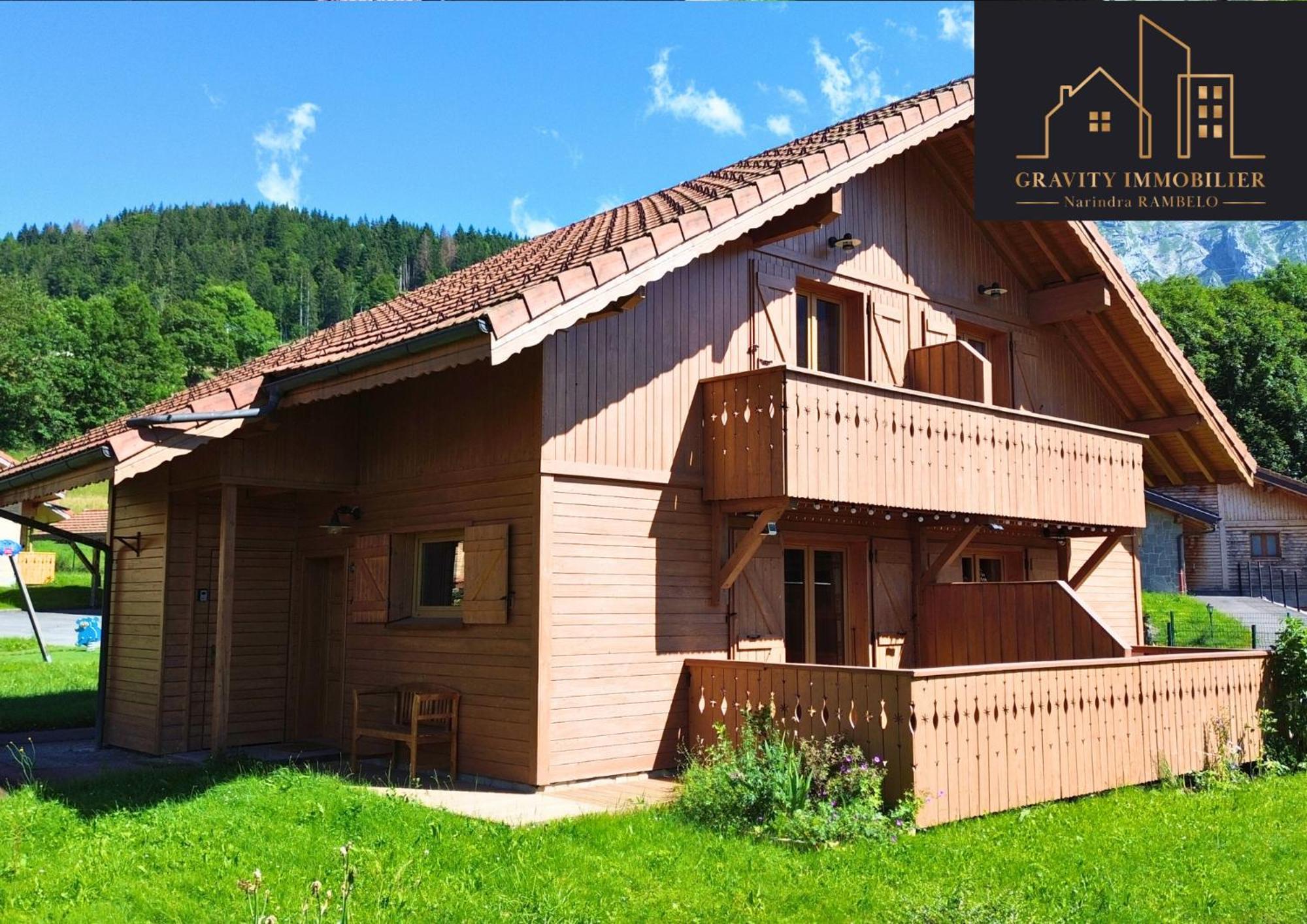 Chalet Duplex Mont-Saxonnex "Le Jarbay " 외부 사진