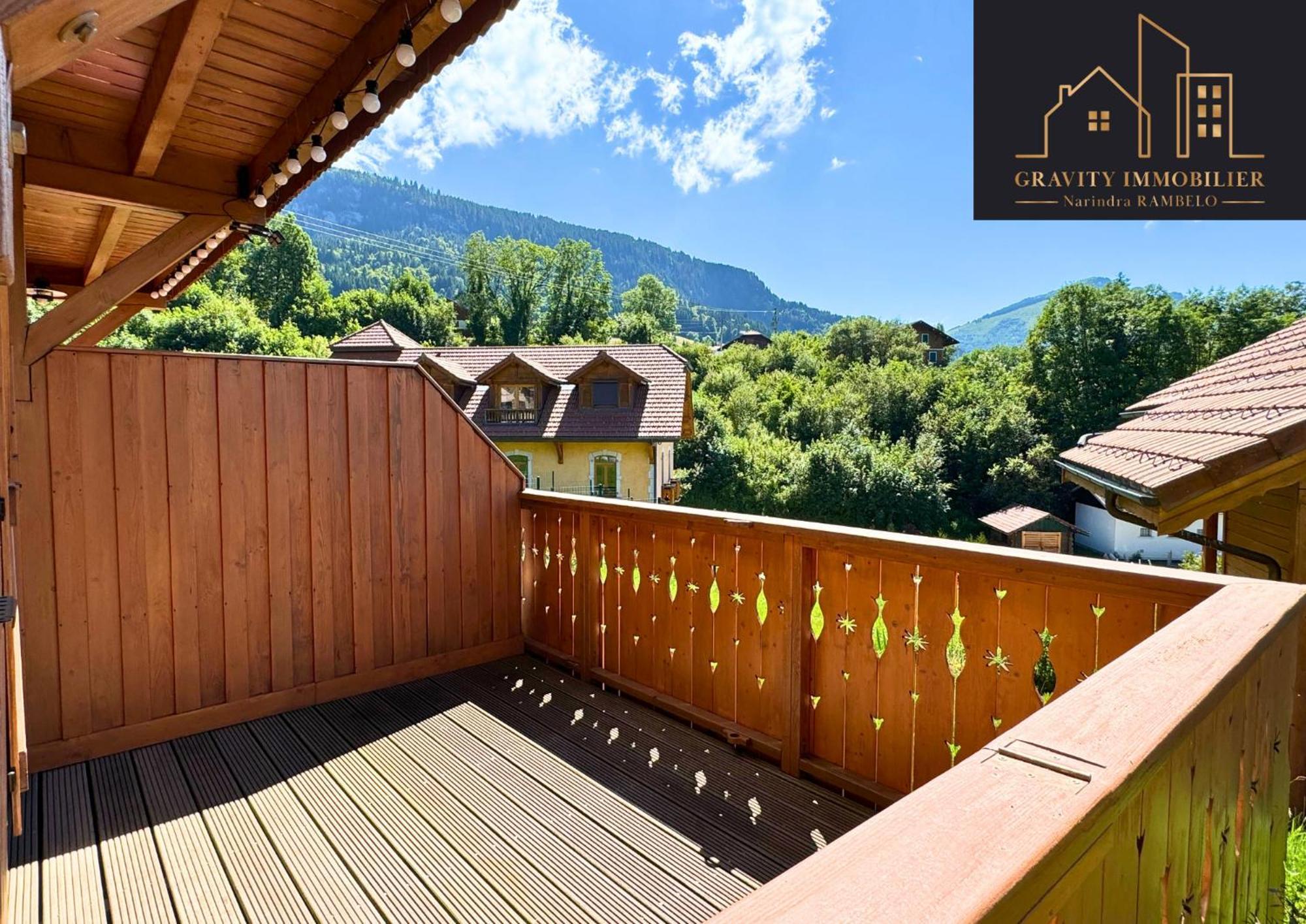 Chalet Duplex Mont-Saxonnex "Le Jarbay " 외부 사진