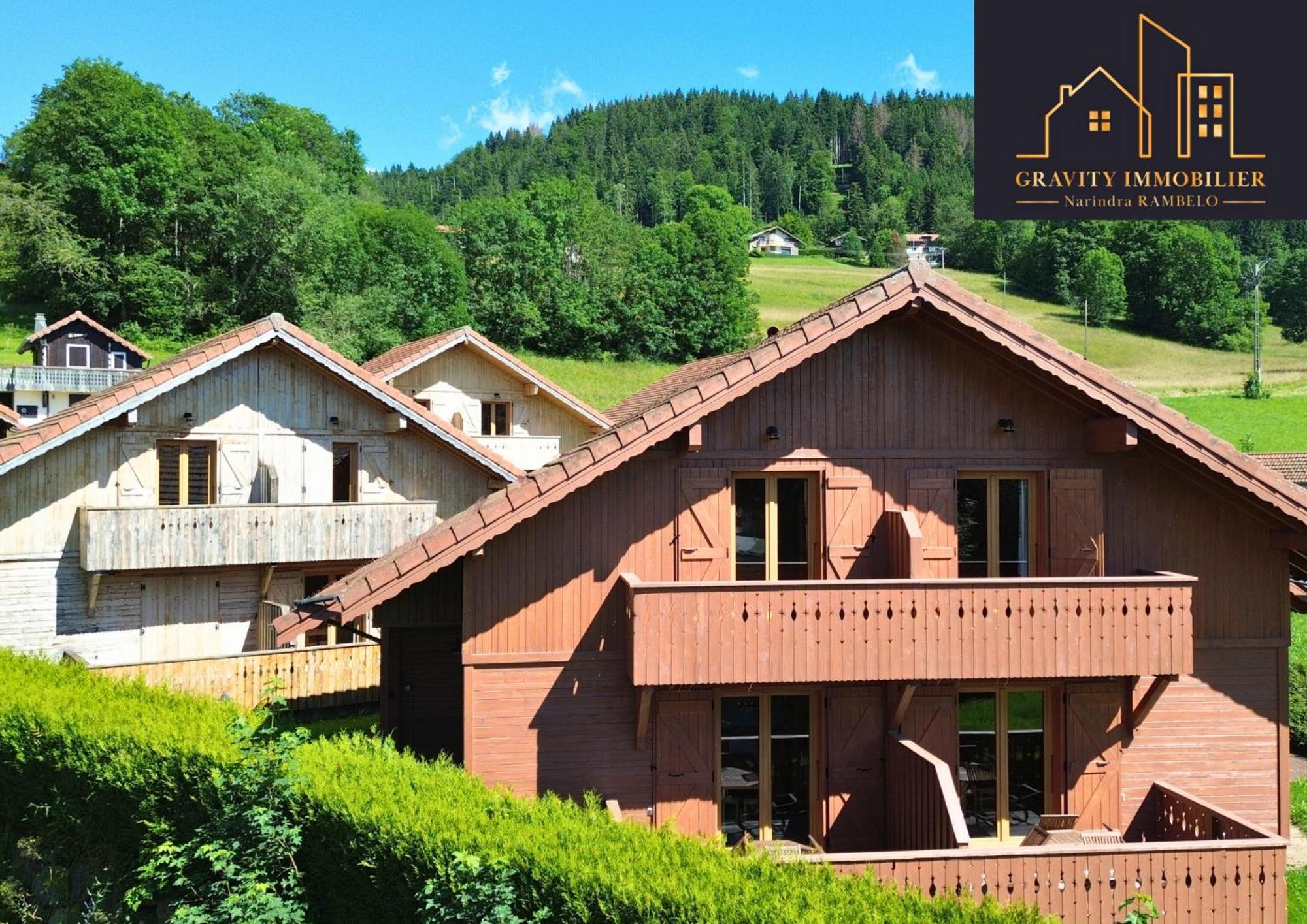 Chalet Duplex Mont-Saxonnex "Le Jarbay " 외부 사진